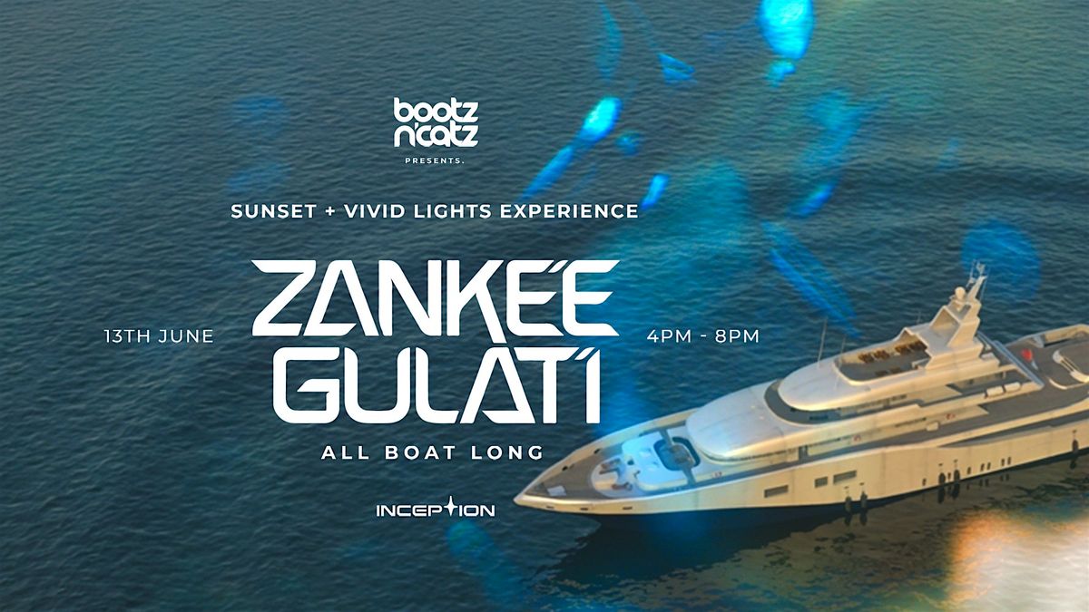 Zankee Gulati 'All Boat Long' | Sunset + Vivid Lights Sydney