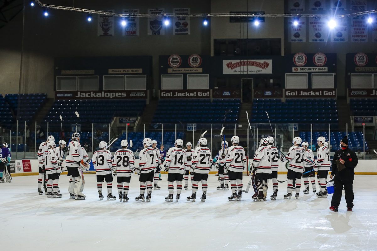 New Mexico Ice Wolves at Odessa Jackalopes