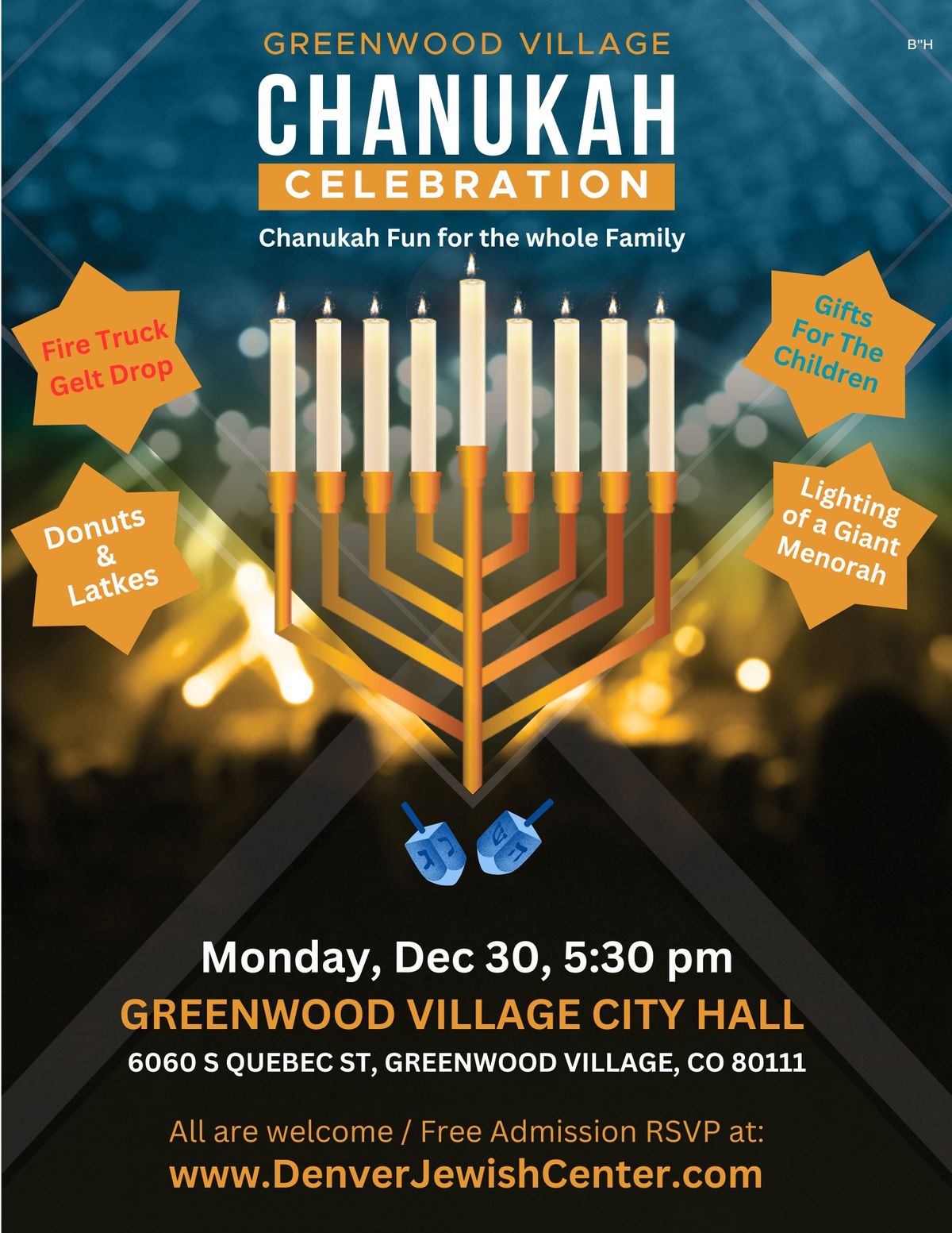 Greenwood Village Chanukah Celebration