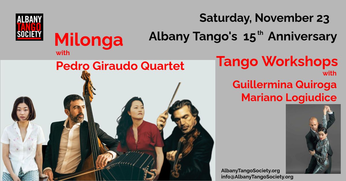 Milonga! Albany Tango's 15th Anniversary 