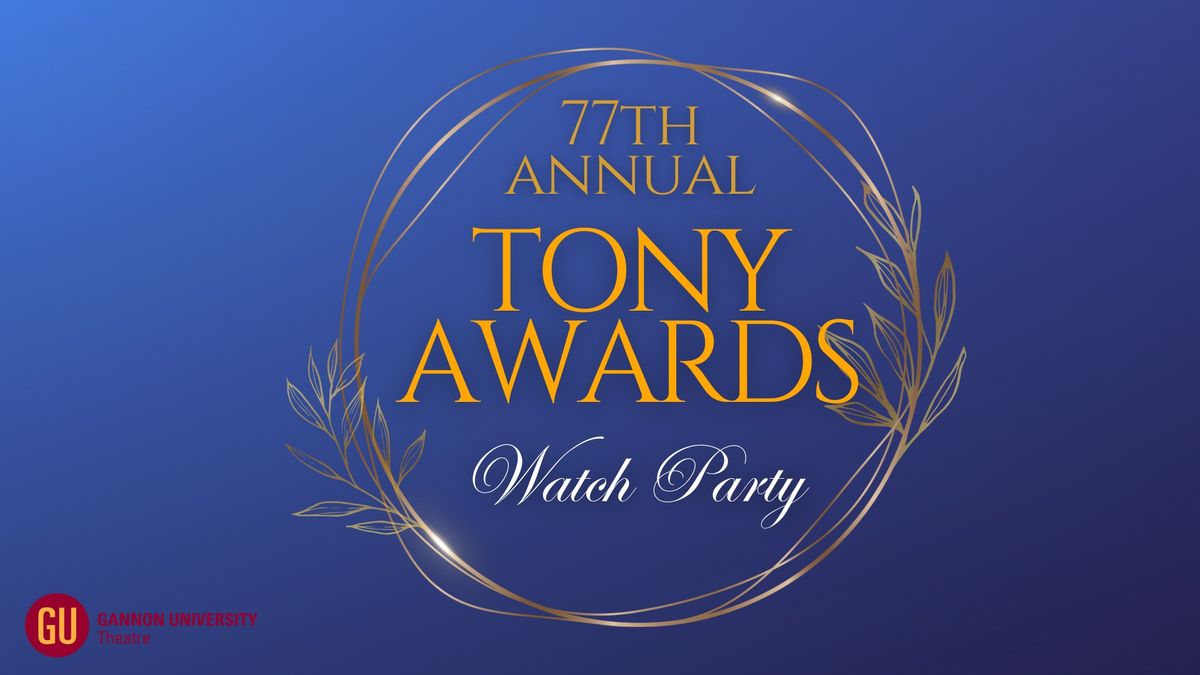 Tonys Watch Party at the Schuster Theatre