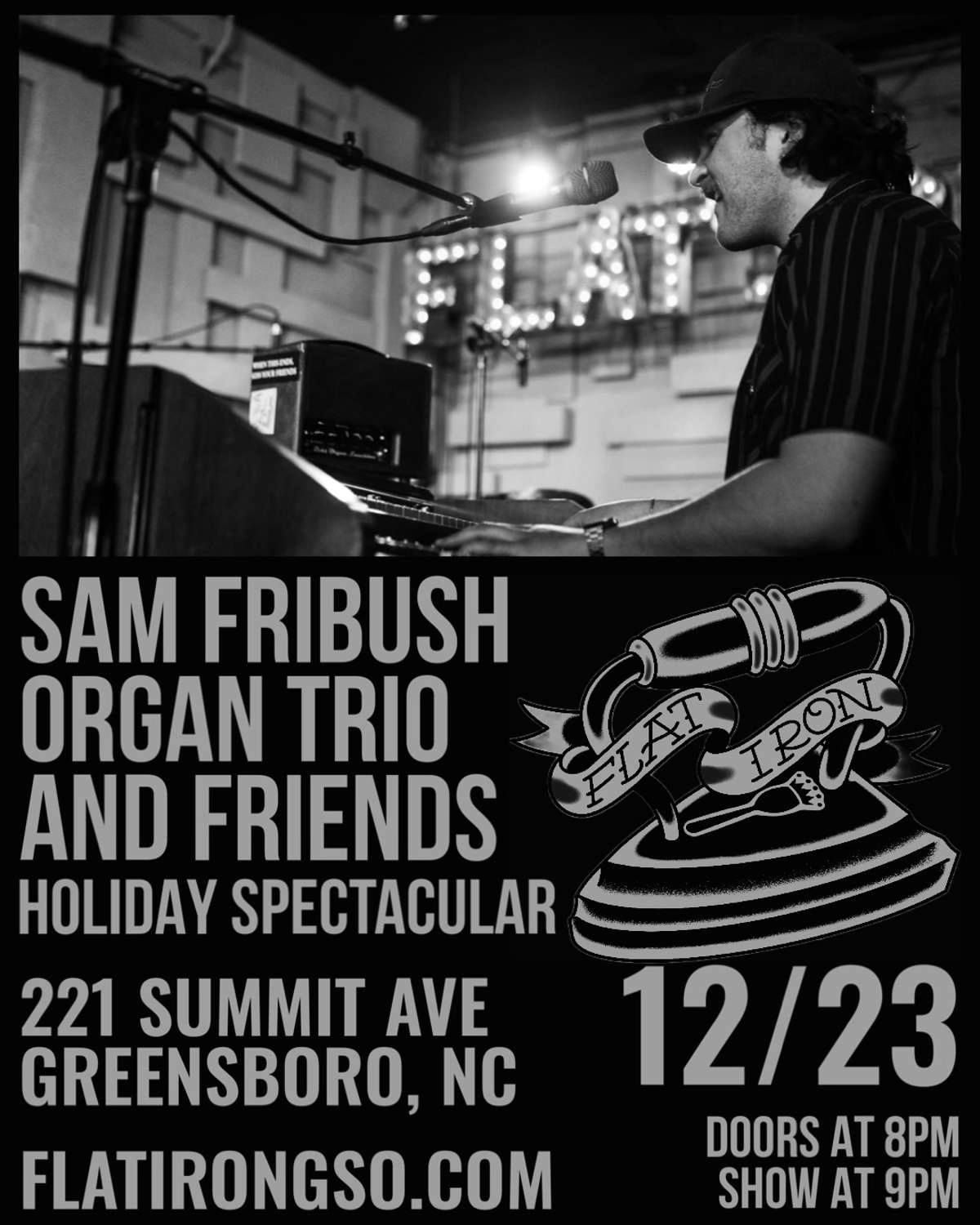 ANNUAL SAM FRIBUSH ORGAN TRIO & FRIENDS HOLIDAY SPECTACULAR