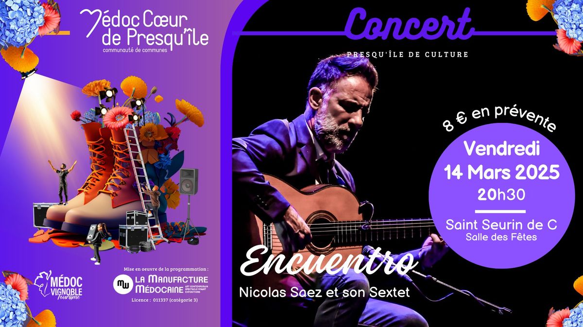 CONCERT (Payant) "Encuentro" - Flamenco actuel et Danse