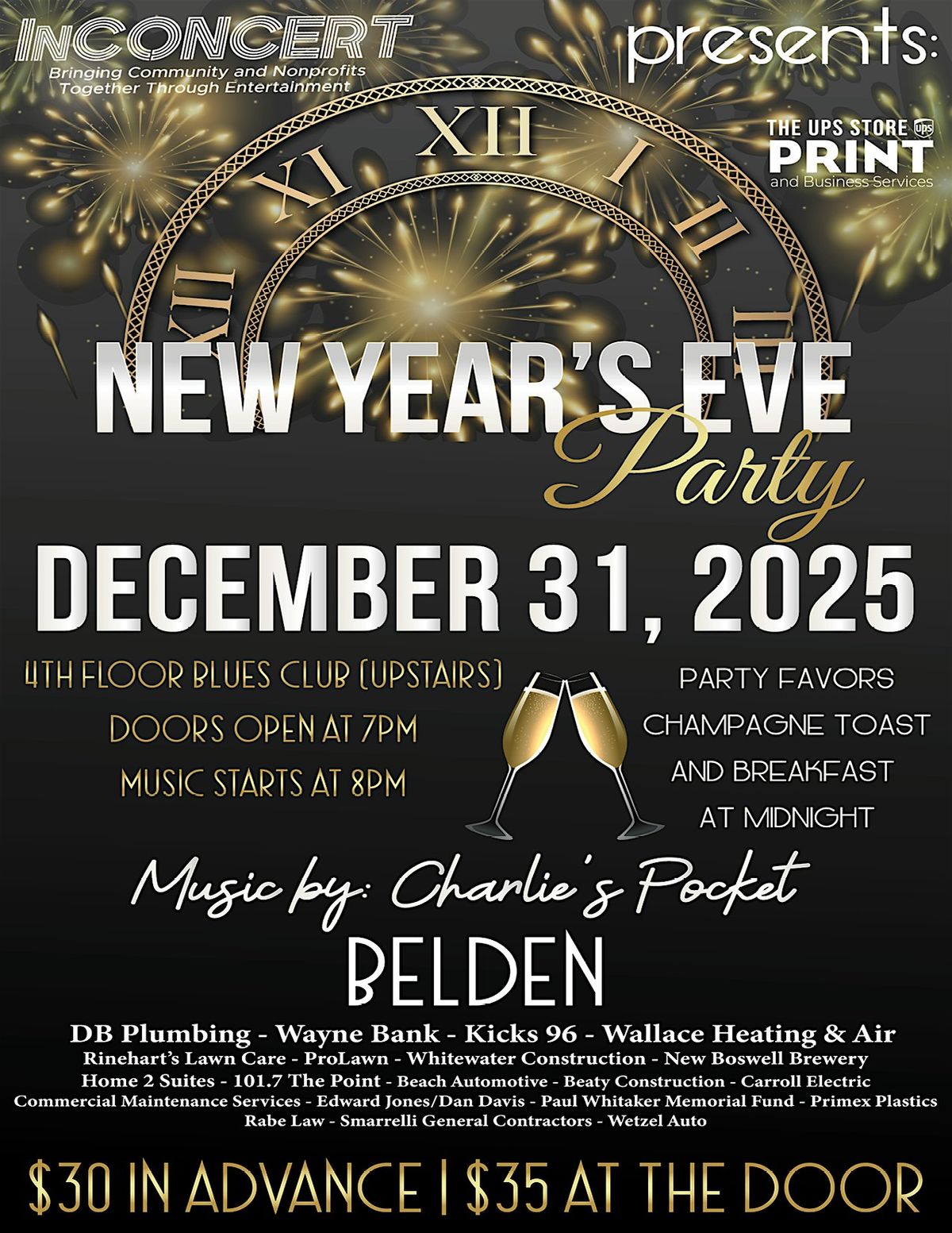 InConcert New Year"s Eve Party