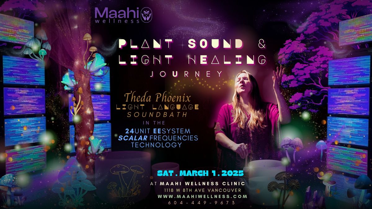 Theda Phoenix\u2019s Healing Soundbath & Forest Medicine with EESystem Scalar Frequencies