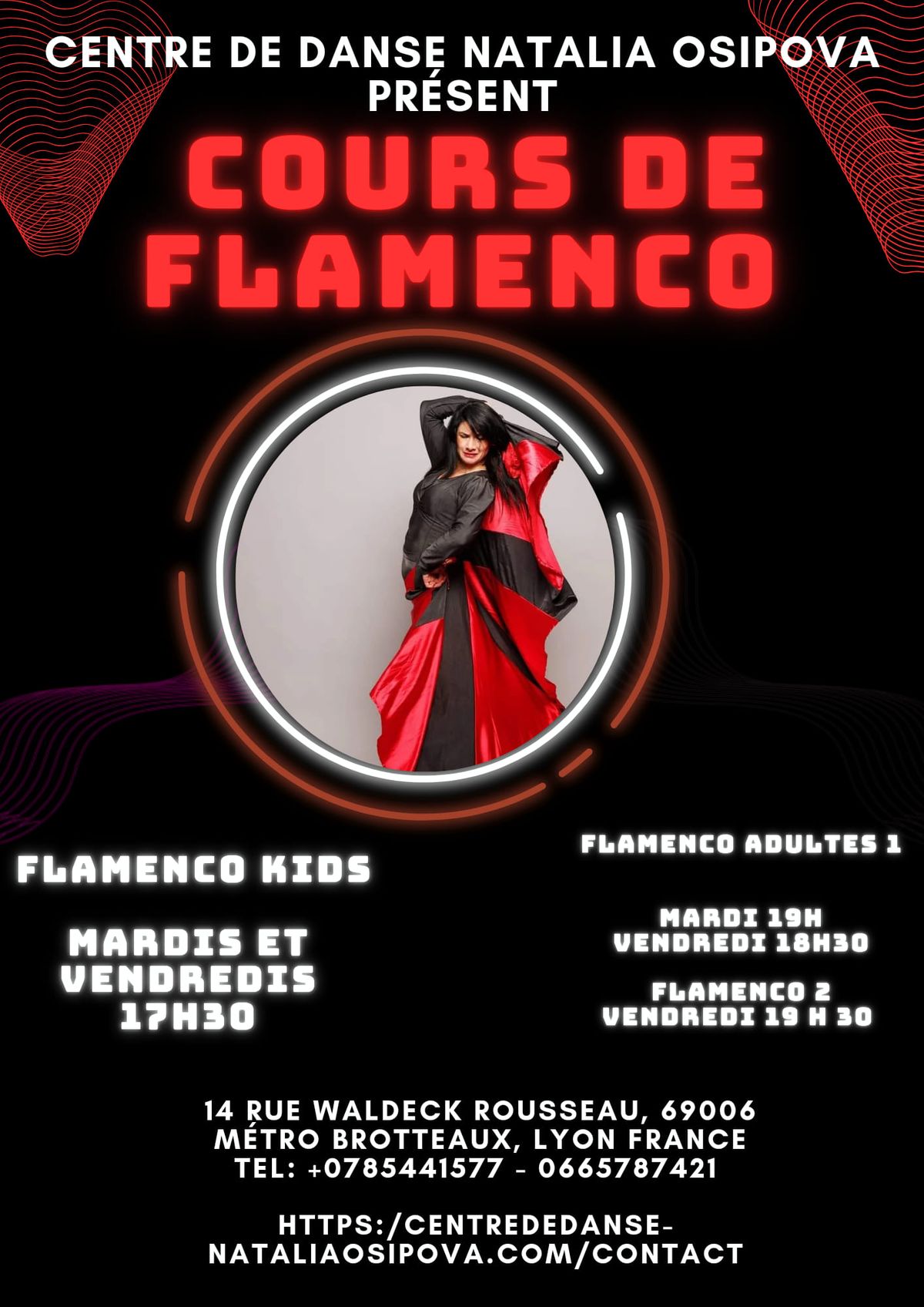 Cours flamenco initiation 