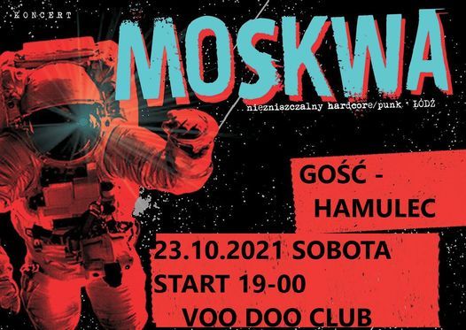 MOSKWA Punk Fest + Hamulec  w VooDoo Club