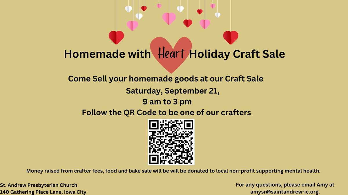 Homemade with Heart Craft Sale