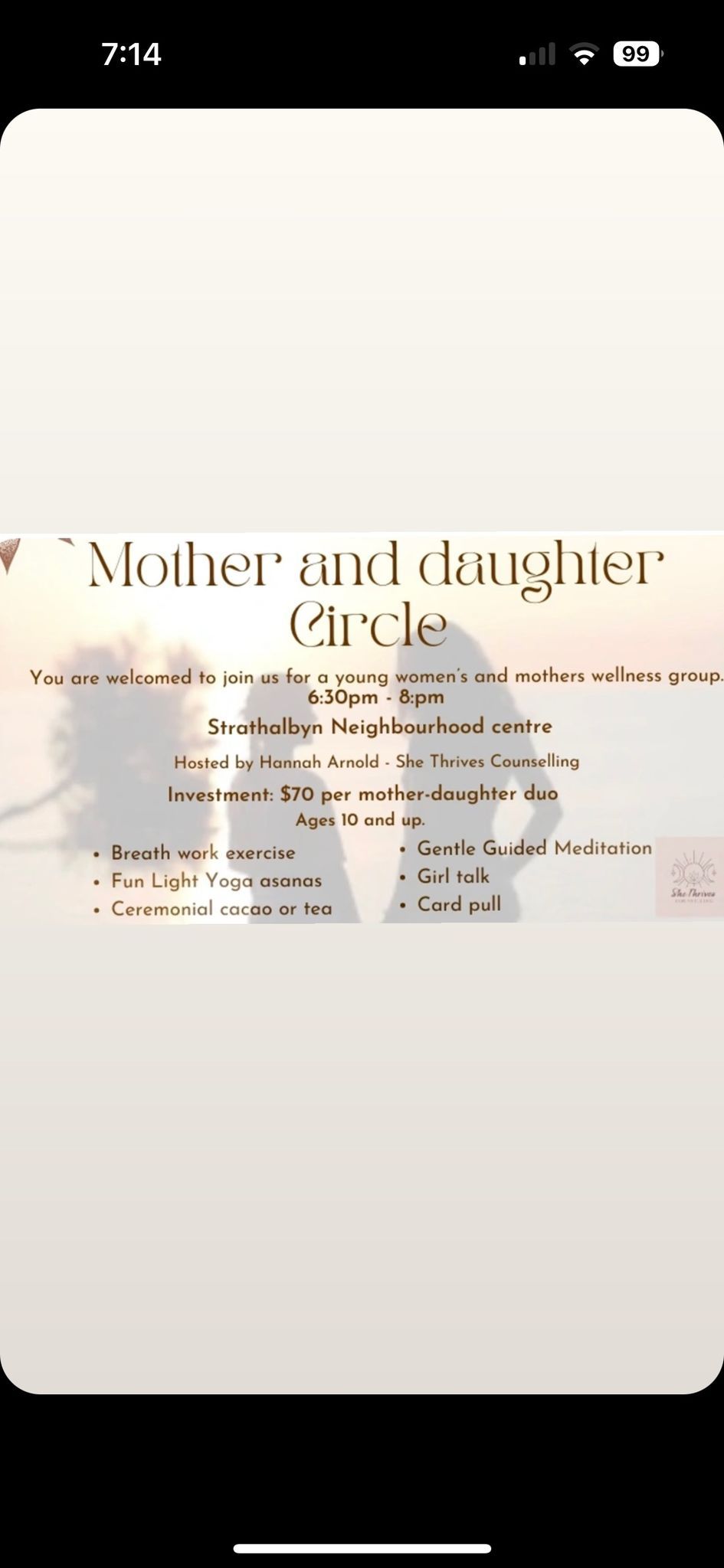 Mother Daughter Circle 