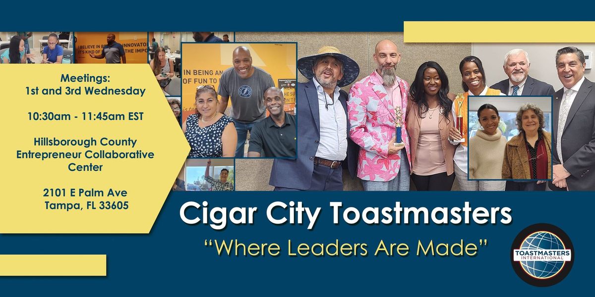 Cigar City Toastmasters Meeting