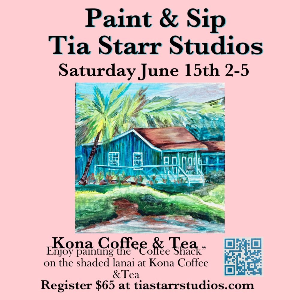 Coffee shack paint party