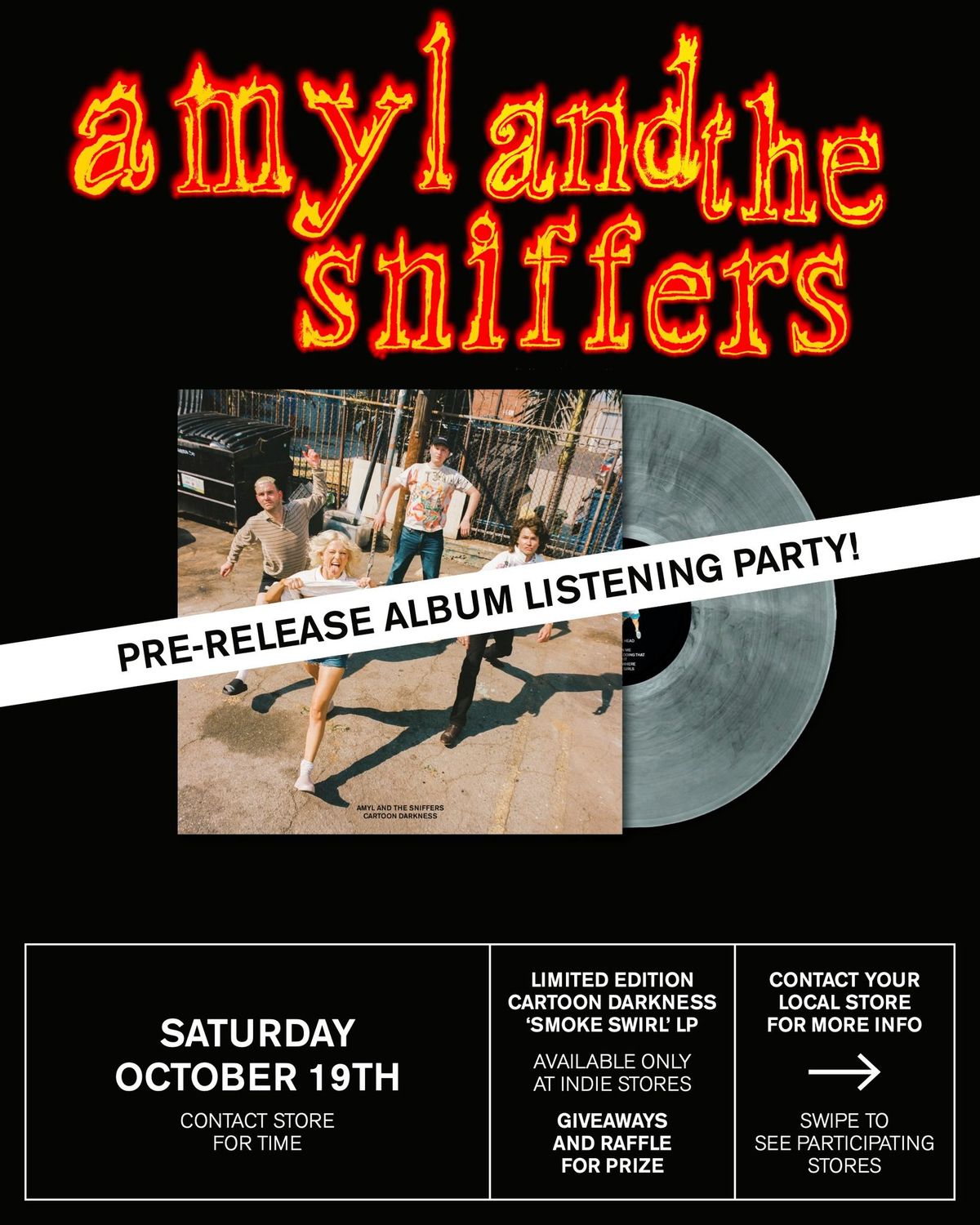 Amyl and the Sniffers Listening Party