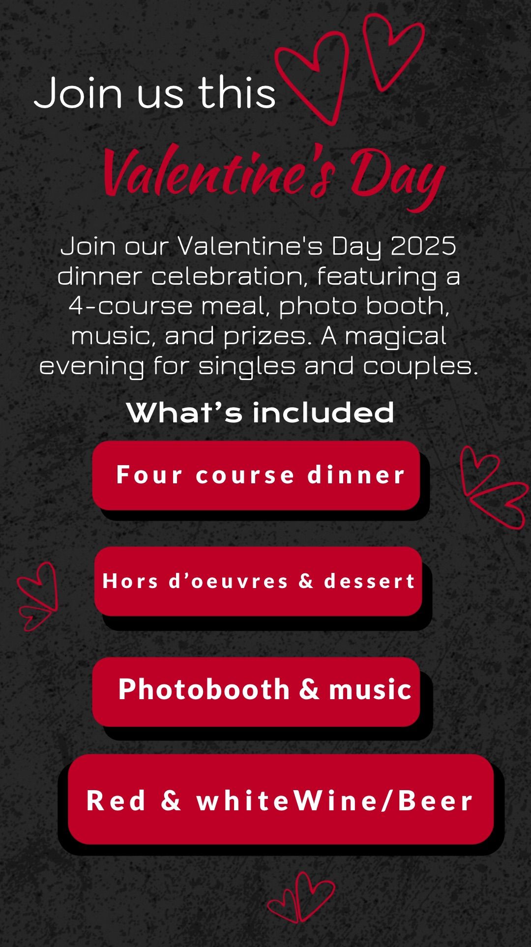 Valentine\u2019s Day Dinner 