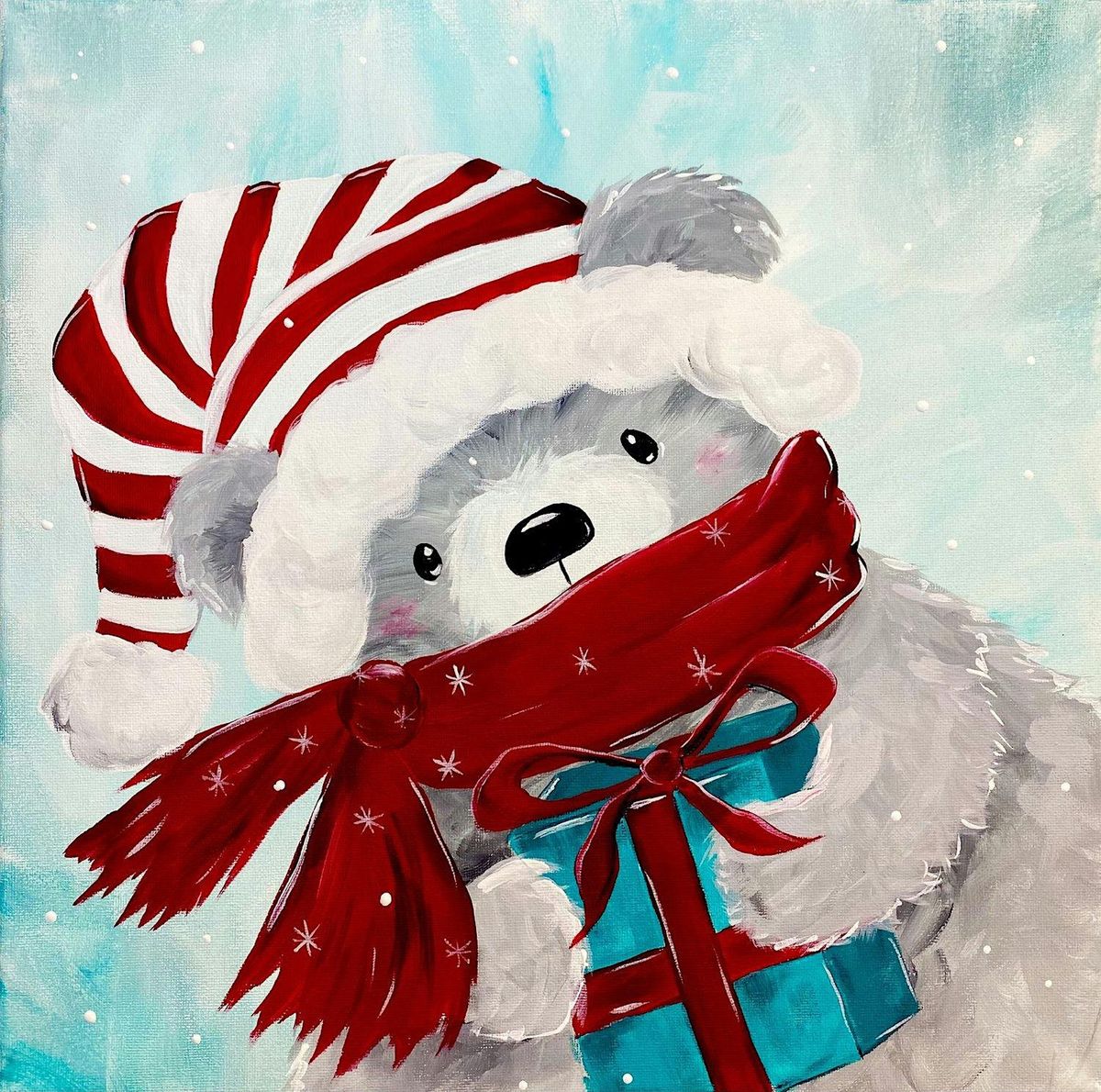 Paint Night: Sweet Teddy Bear Present