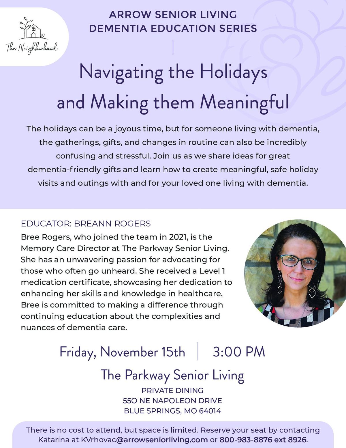 Education Series: Navigating the Holidays and Making them Meaningful