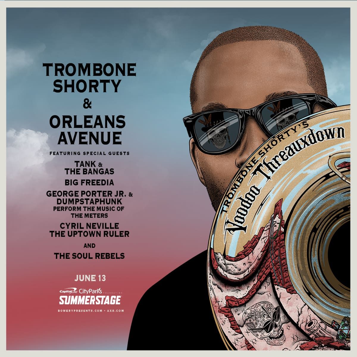 Trombone Shorty & Orleans Avenue with Tank and the Bangas