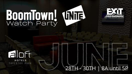 BoomTown Unite Watch Party