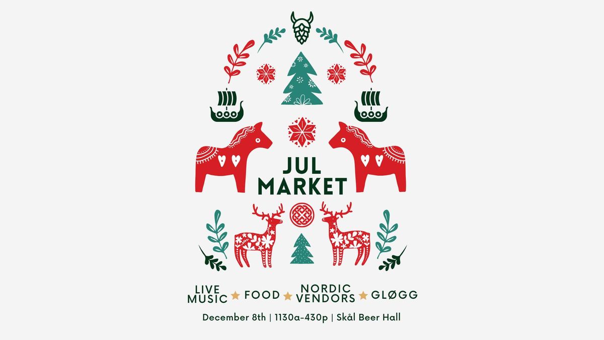 Jul Market at Sk\u00e5l Beer Hall 