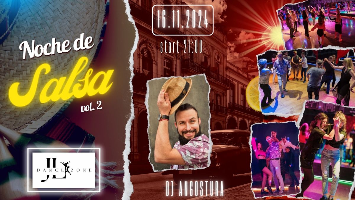 NOCHE DE SALSA vol. 2 | impreza w rytmach salsy