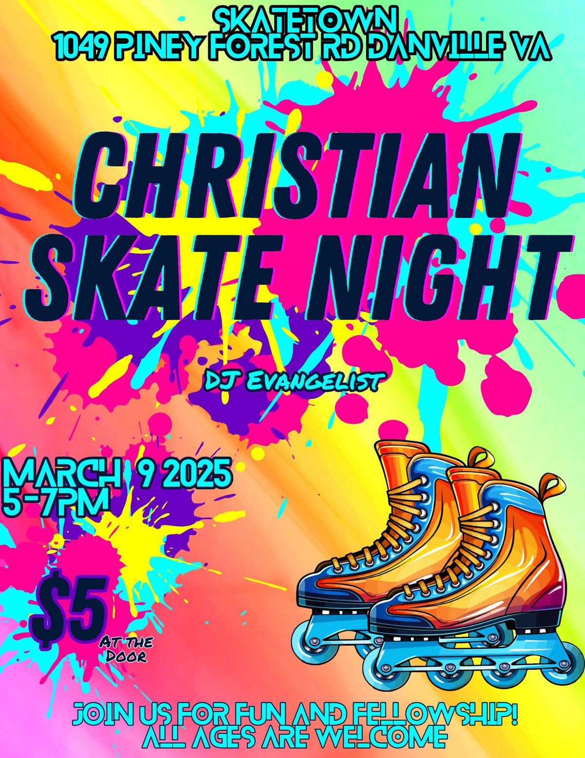 Christian Skate Night