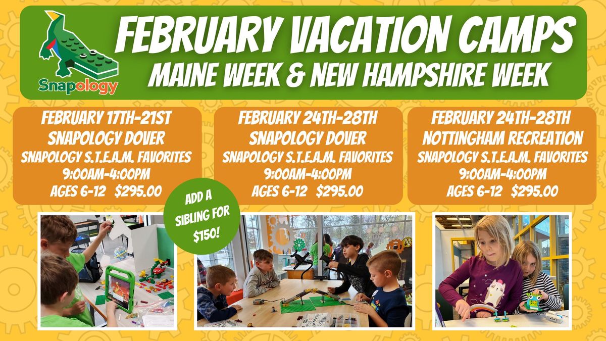 February Vacation Camps