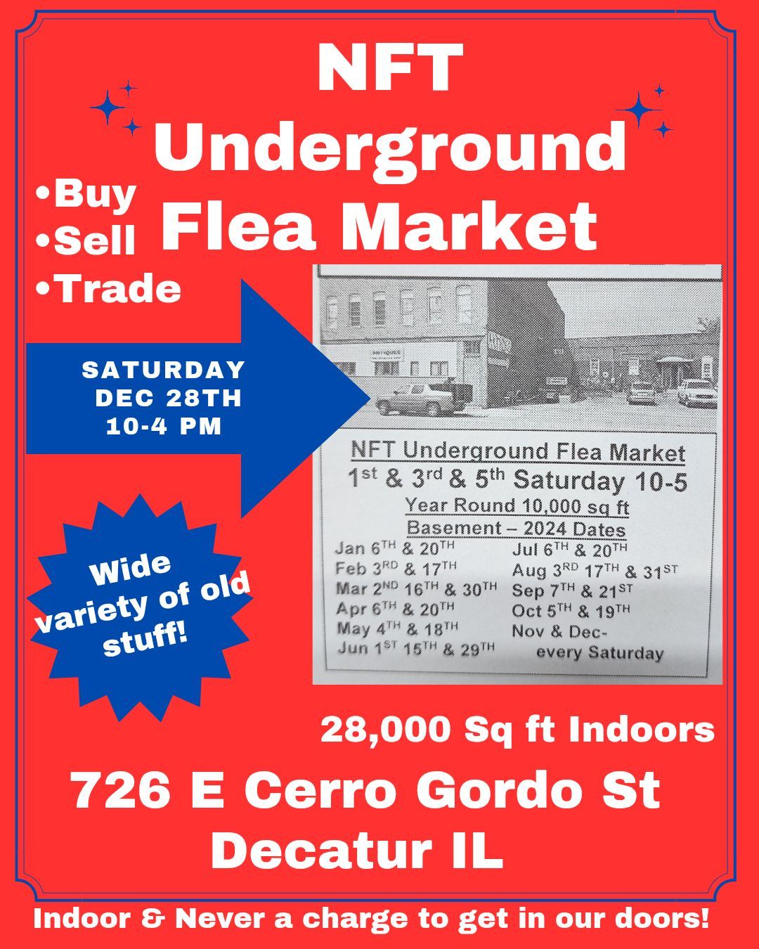 Never Forgotten Thymes Shoppe's Underground Flea Market