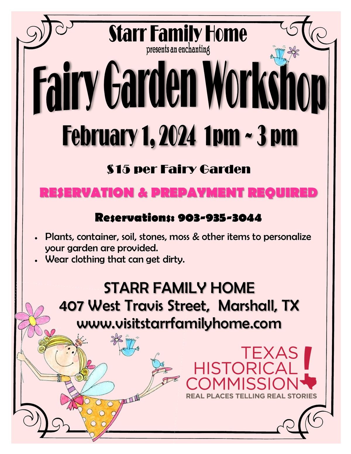 Fairy Garden Workshop