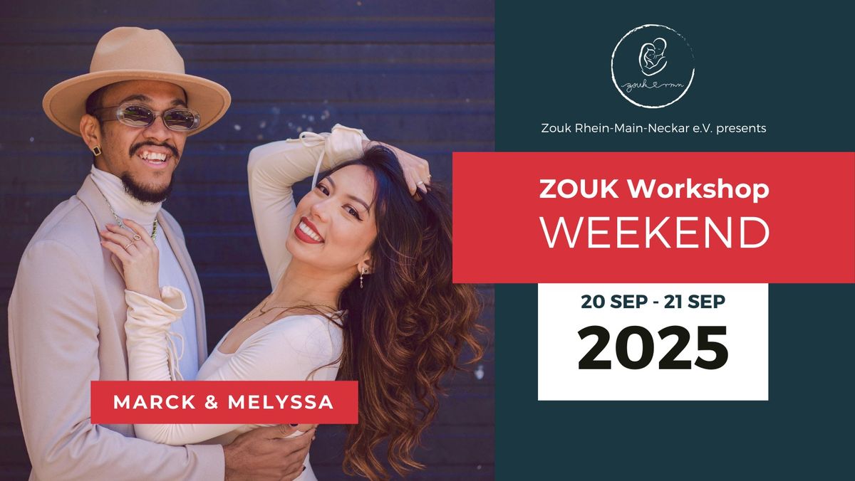 !\ufe0fSAVE THE DATE!\ufe0fZOUK Workshop Weekend with MELYSSA&MARCK in Mainz