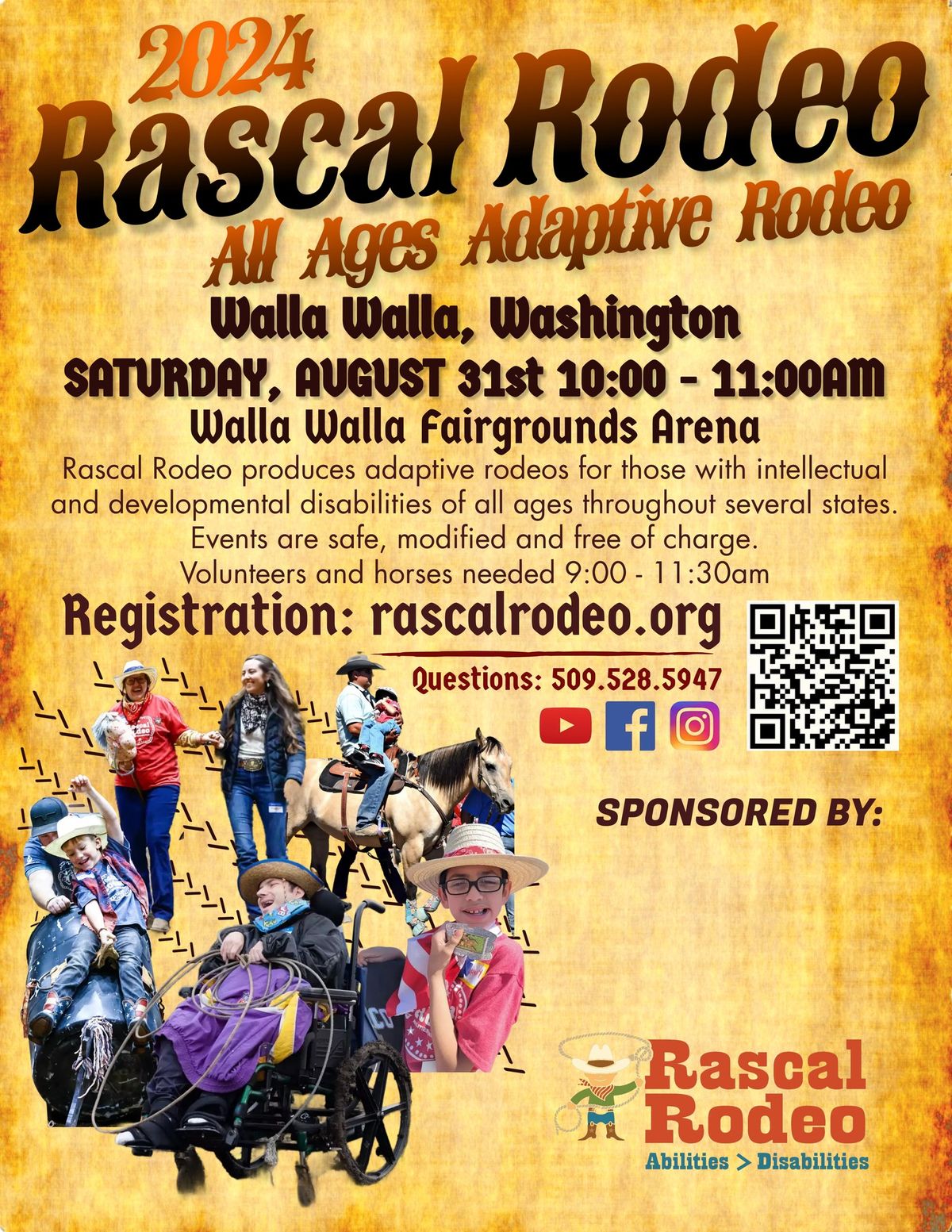 Rascal Rodeo's Adaptive Rodeo - Walla Walla, Washington