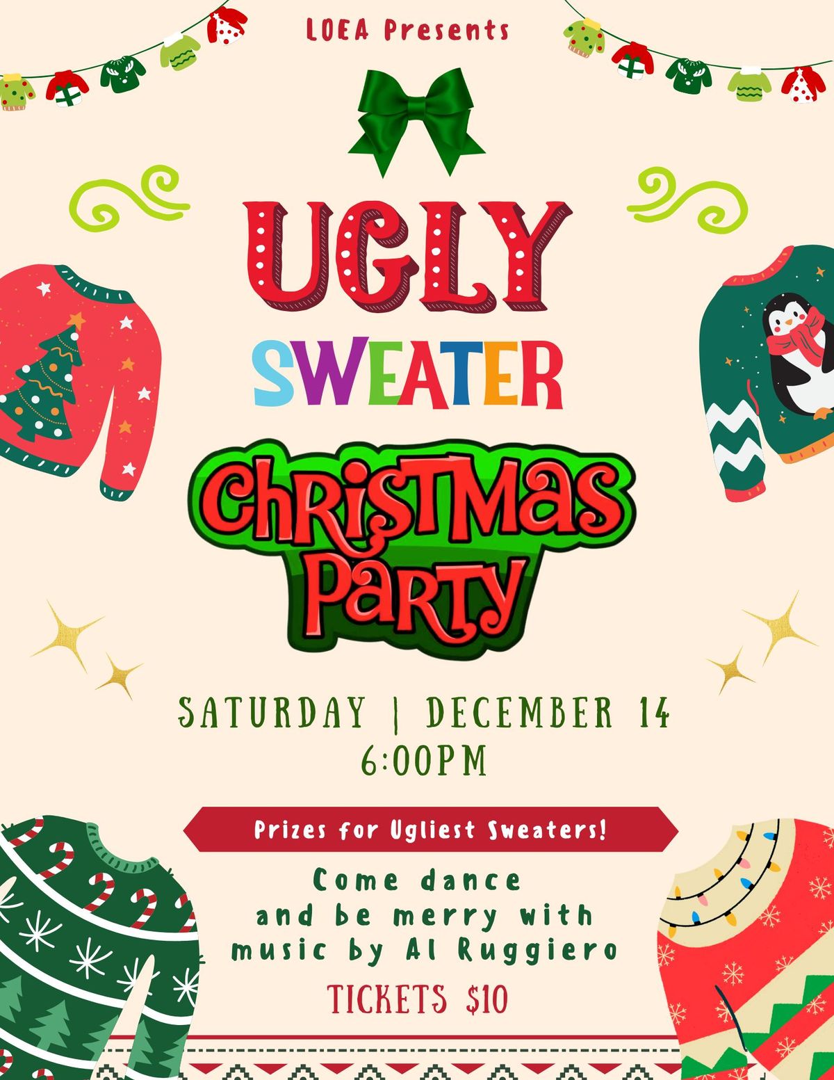 Ugly Sweater Christmas Party