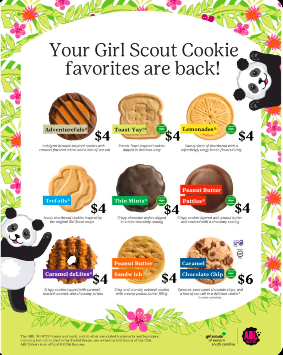 Girl Scout Cookie Night!!