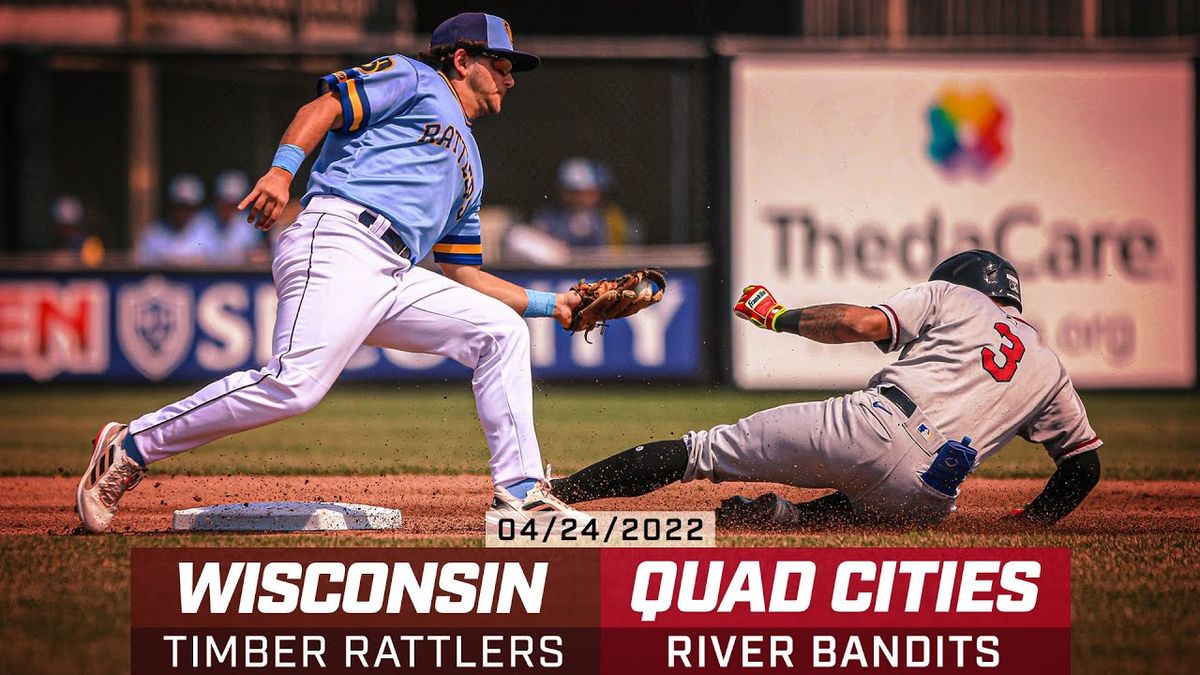Wisconsin Timber Rattlers vs. Quad Cities River Bandits