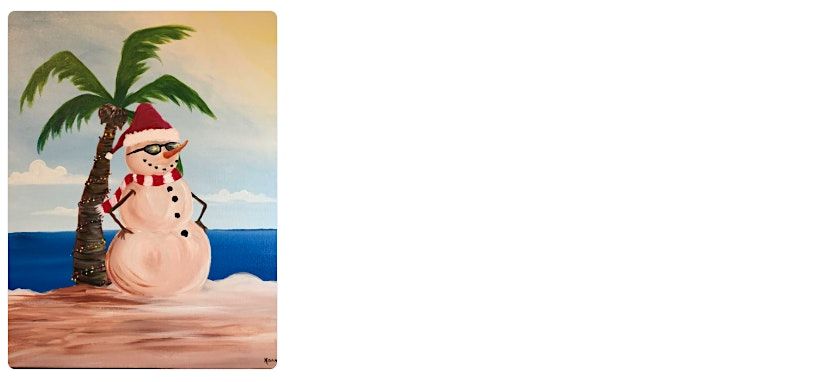 Calgary\u2019s Paint & Sip Experience at Raw Canvas: $25 Tuesday, Level 1