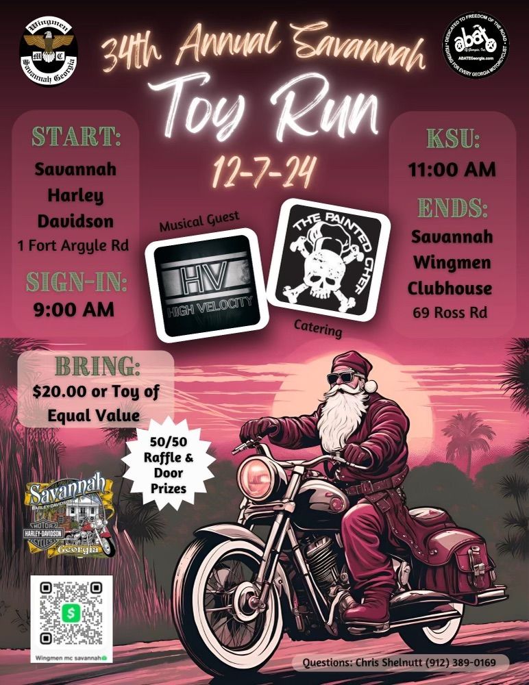 Savannah toy run