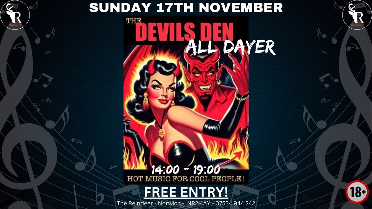 Devil's Den all dayer!