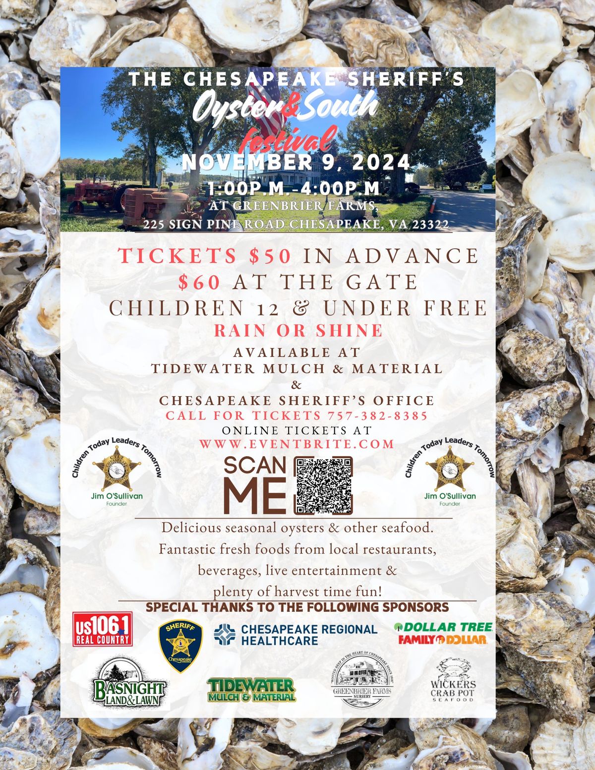 The Chesapeake Sheriff's Oyster&South Festival