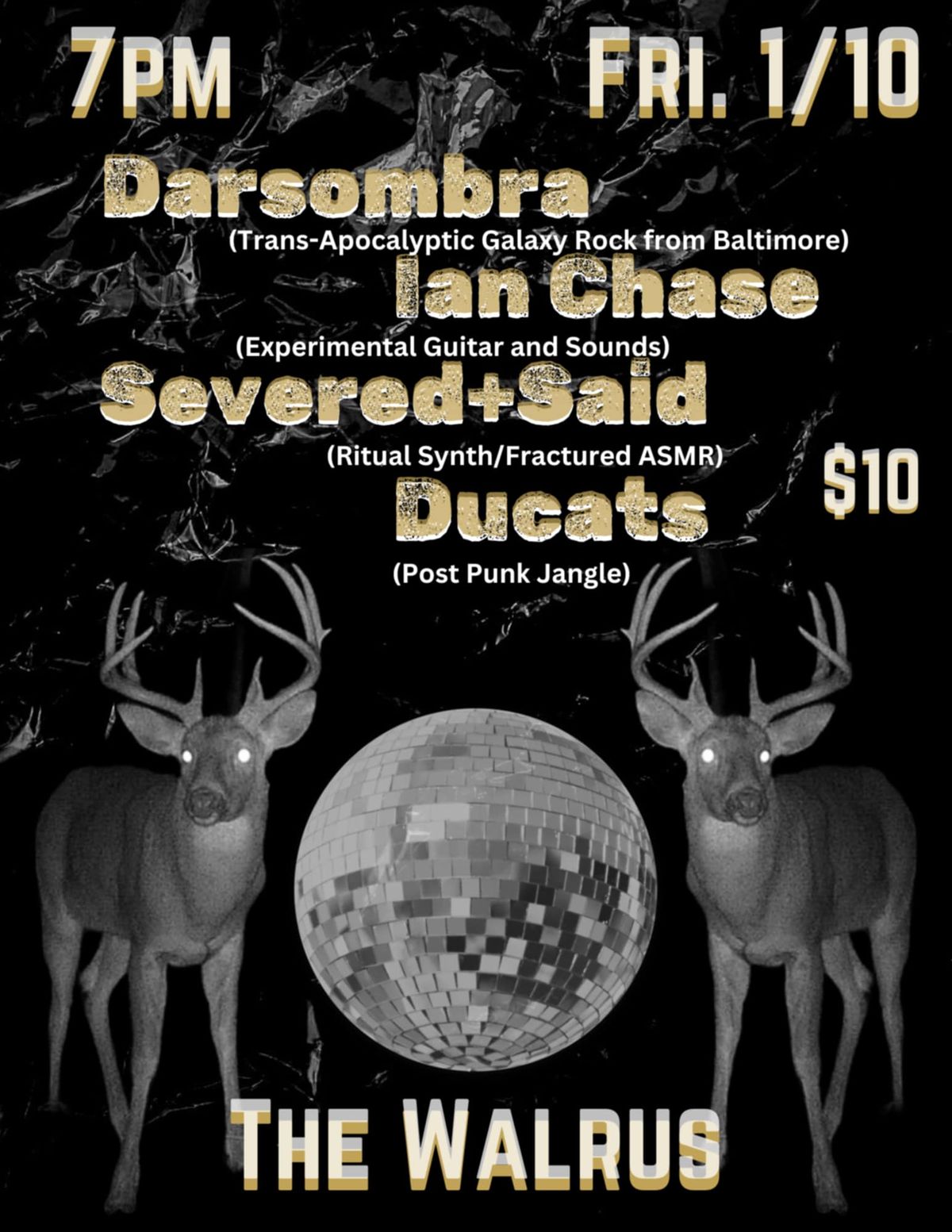 Darsombra, Severed+Said, Ian Chase, Ducats