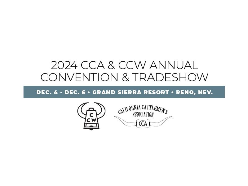 108th CCA & CCW Annual Convention & California Cattle Industry Tradeshow