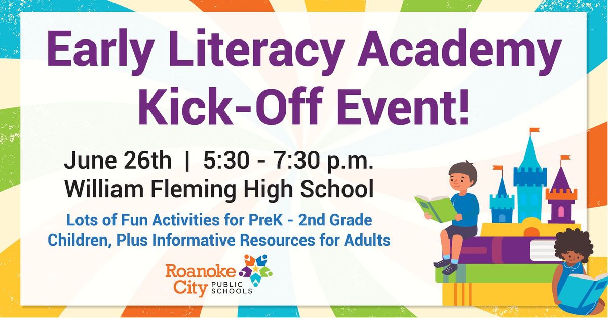 Early Literacy Academy Kick-Off