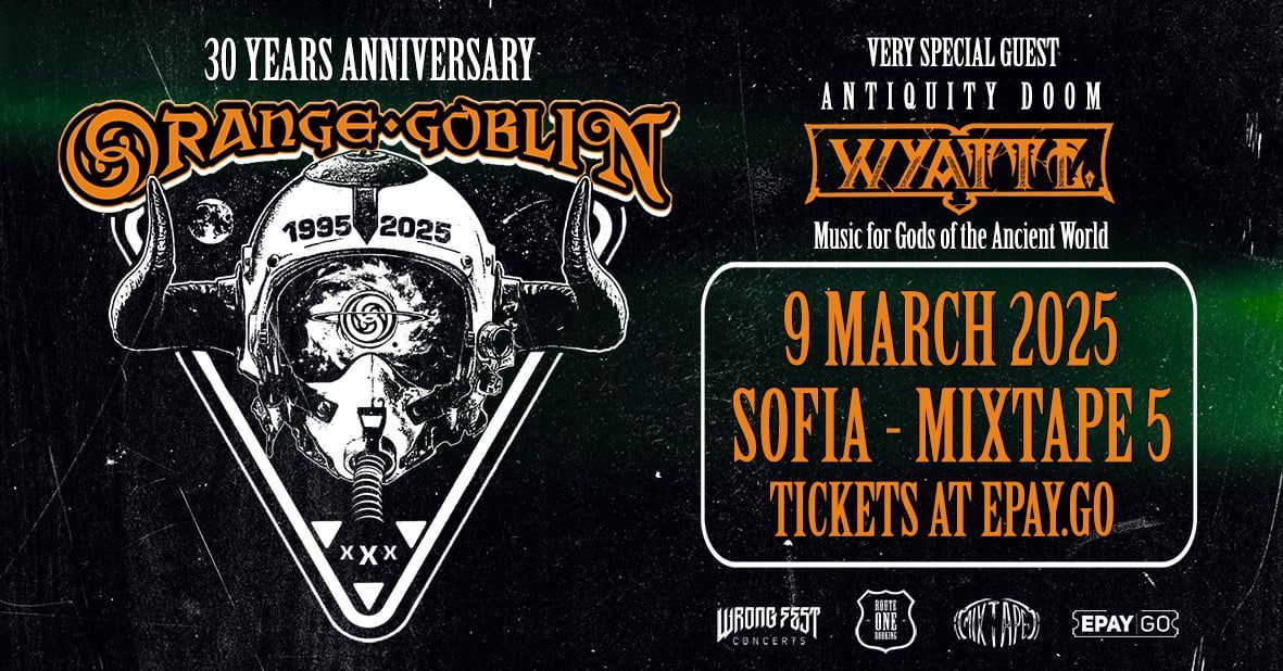 Orange Goblin (UK) live in Sofia \/ Club Mixtape 5 \/ 09.03