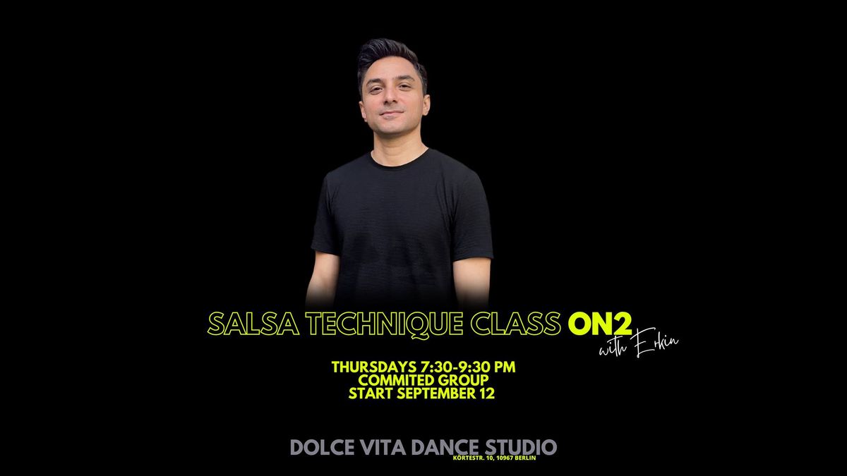 Salsa technique class on2