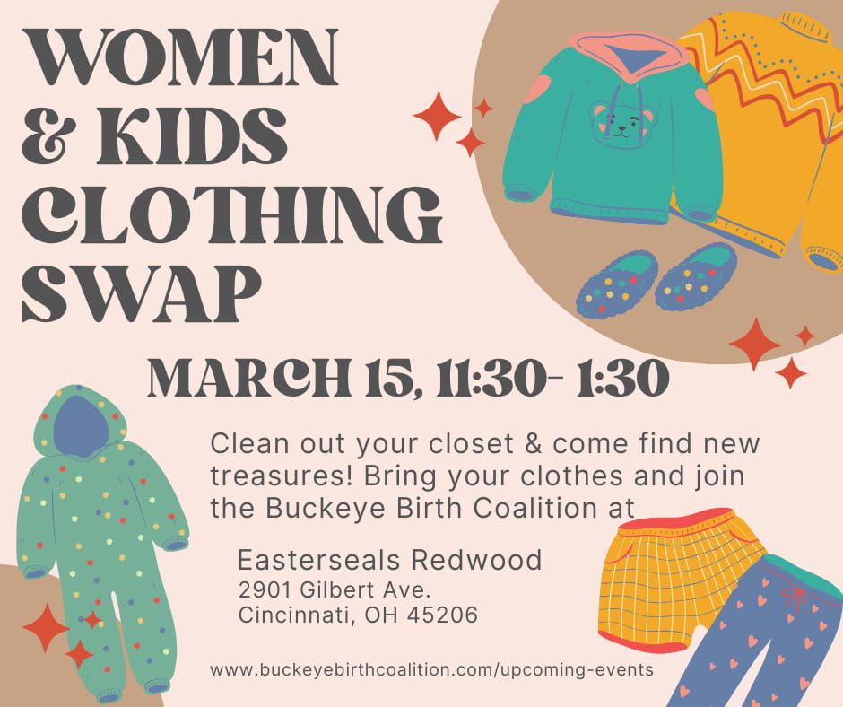 Women and Children Clothing Swap