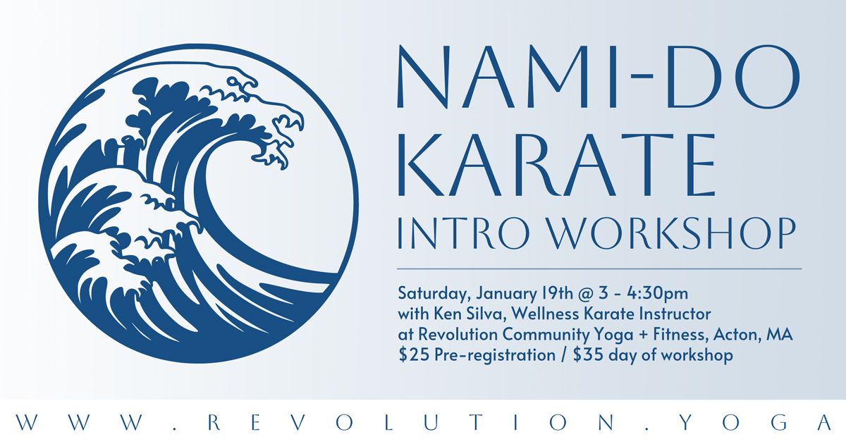 Nami-Do Karate Intro Workshop