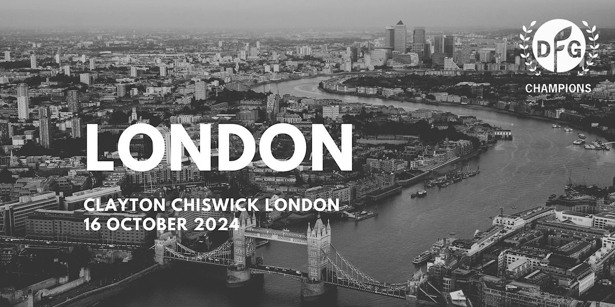 DFG Champions Roadshow 2024: London