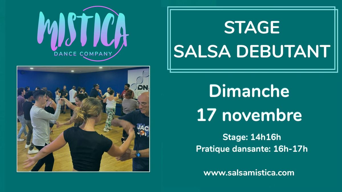 SPECIAL DEBUTANT :  STAGE SALSA TECHNIQUES EN COUPLE