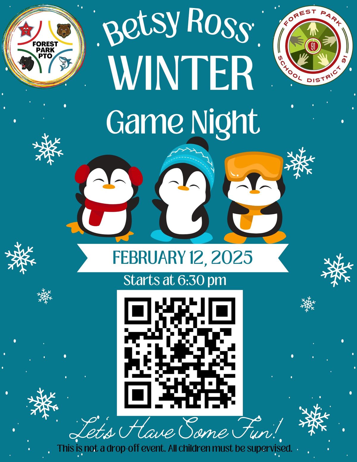 Betsy Ross Winter Game Night