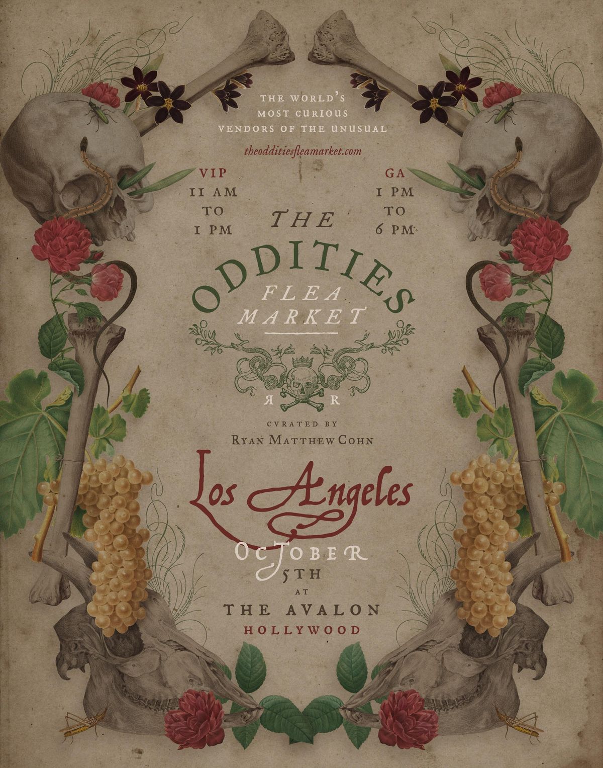 Oddities Flea Market: Los Angeles 2024