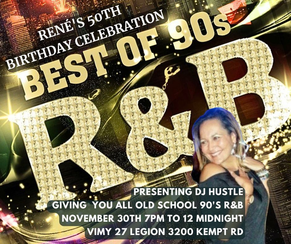 90's R&B Night out living the 90's all over again