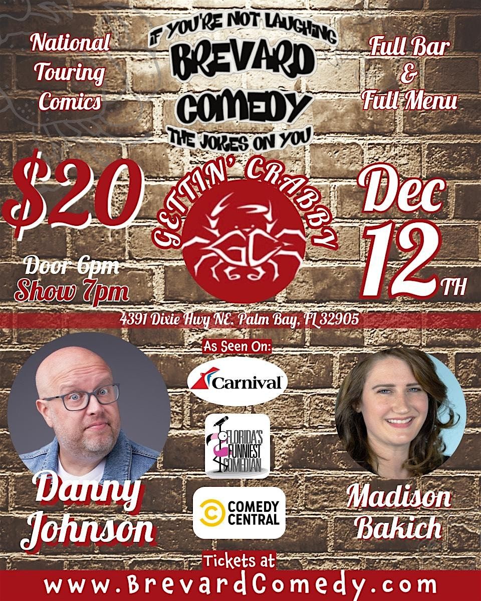 Brevard Comedy at Gettin' Crabby