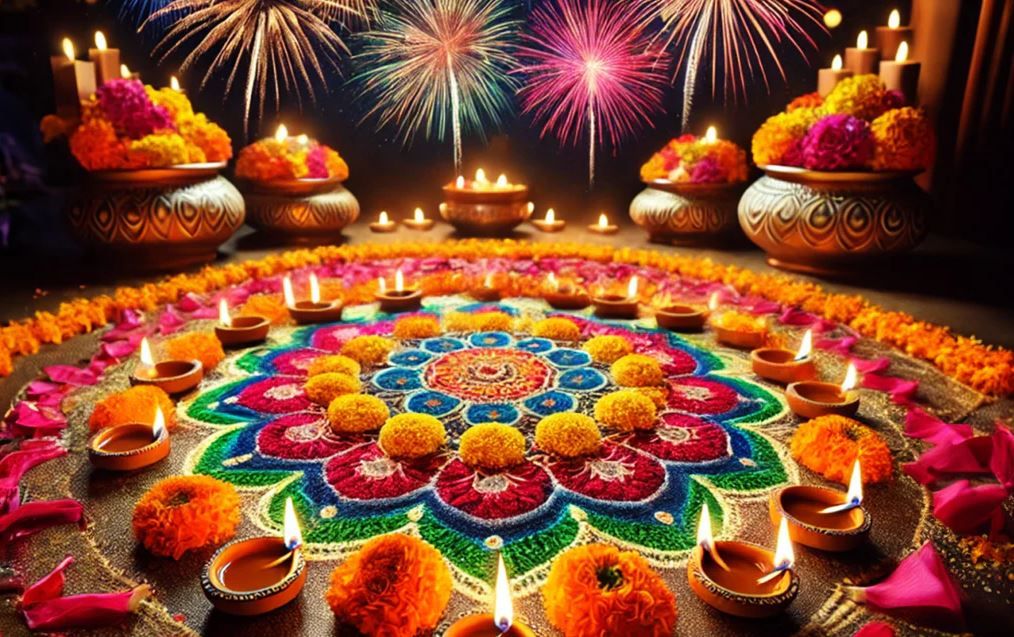 Namaste - Happy Diwali!